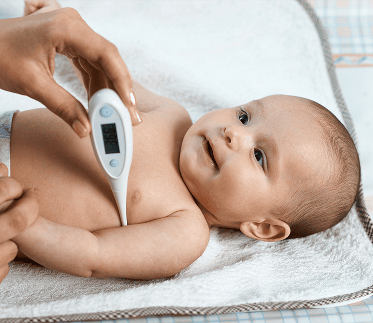 Termómetro sin contacto para bebés  