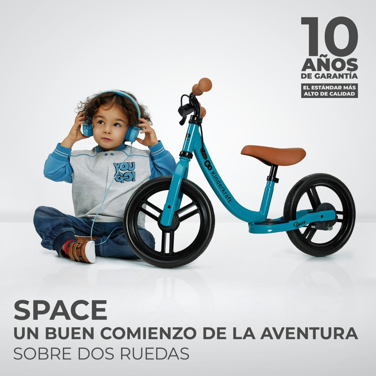 Bicicleta de equilibrio SPACE azul