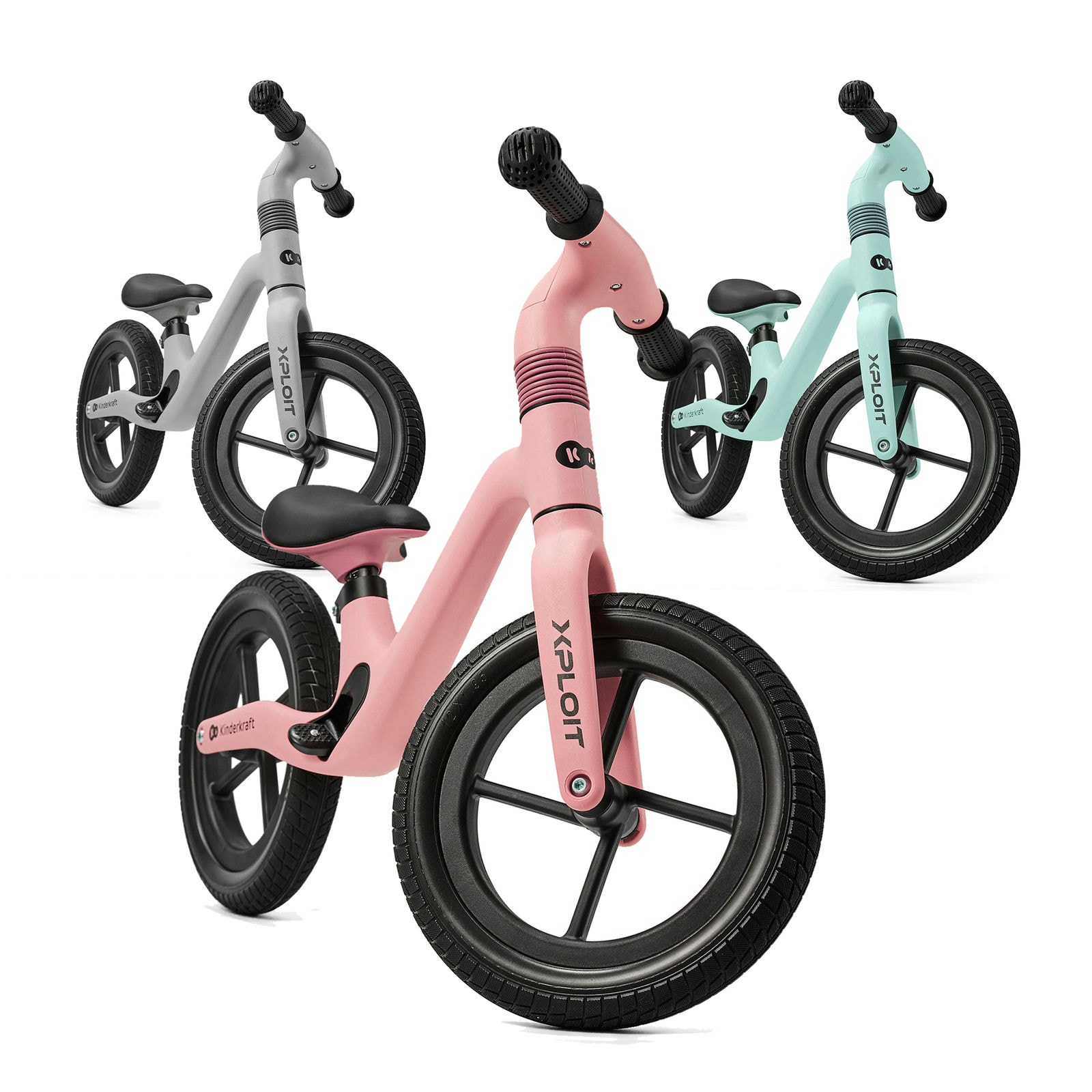 Bicicleta sin pedales XPLOIT rosa
