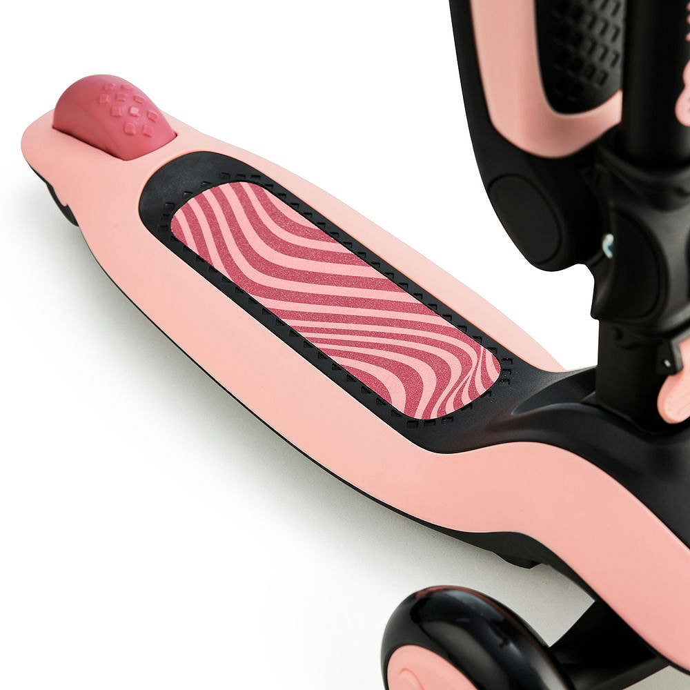  Bicicleta de equilibrio y patinete de tres ruedas HALLEY rosa